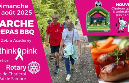MOVE for Think Pink - WALK - Rotary Club Charleroi Val de Sambre